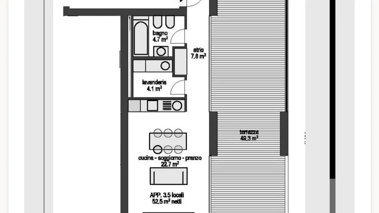 Apartment for rent - Via Giovacchino Respini 6, 6500 Bellinzona
