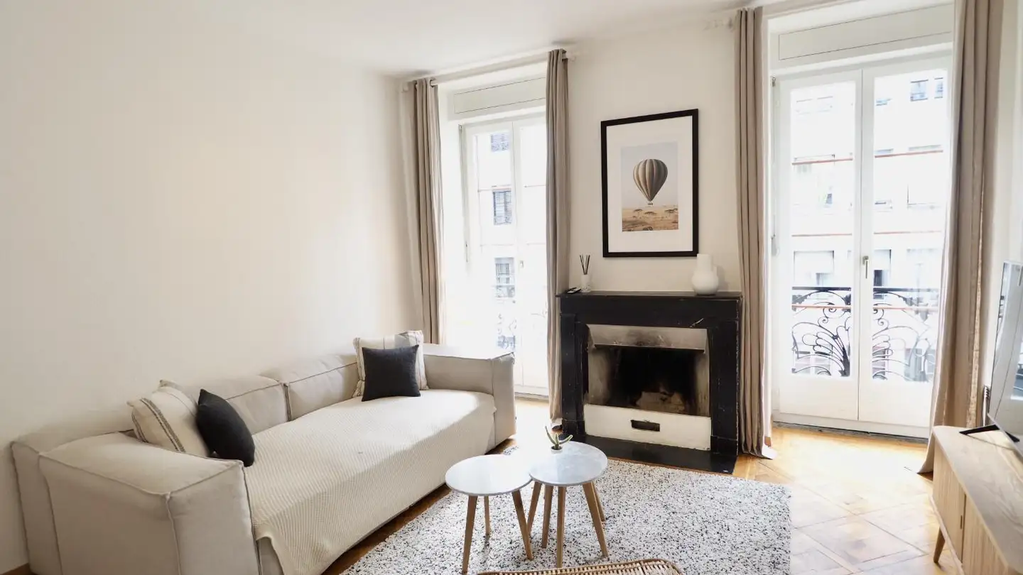 Appartement meublé à louer - Rue Chaponnière, 1201 Genève
