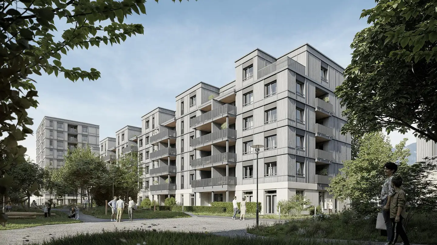 Wohnung mieten - Güterstrasse 5, 9470 Buchs SG