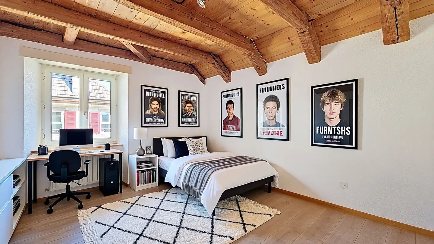 Wohnung mieten - Rue Pierre-Jolissaint, 2610 St-Imier - Foto 2