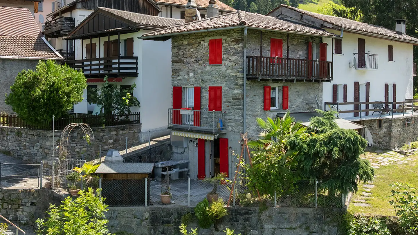Cave house for sale - Al Máter, 6583 S. Antonio (Val Morobbia)