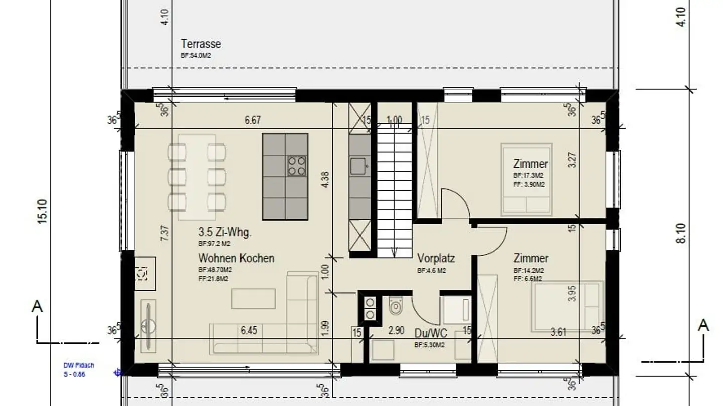 Appartamento in affitto - Tannenweg, 5702 Niederlenz - Foto 4