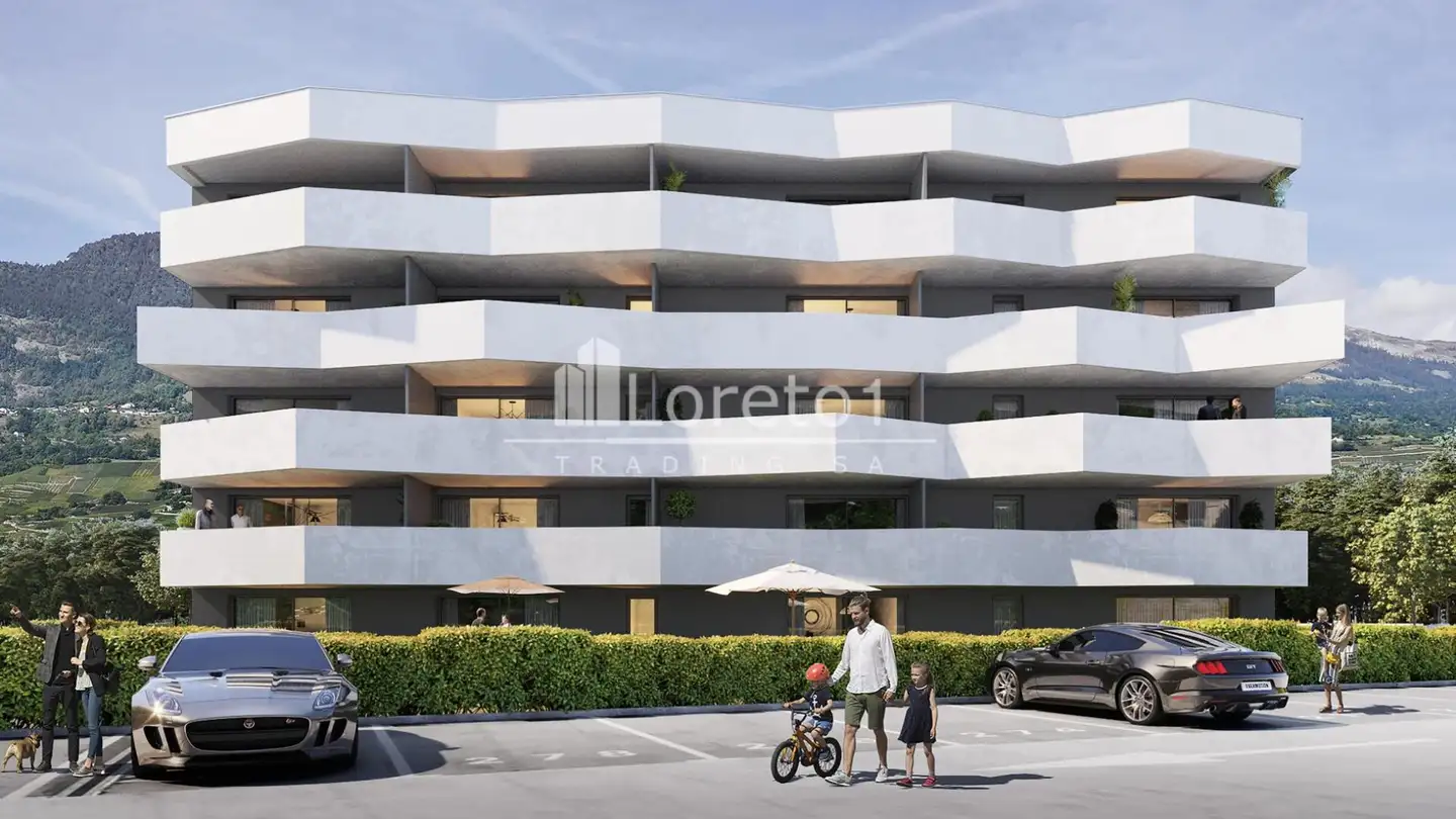 Outdoor parking space for rent - 1964 Conthey - Photo 2