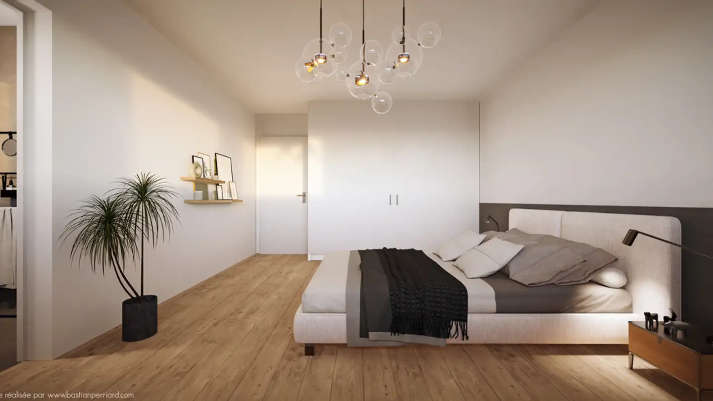 Casa a schiera in vendita - Route de la Motta 5, 1791 Courtaman - Photo 4