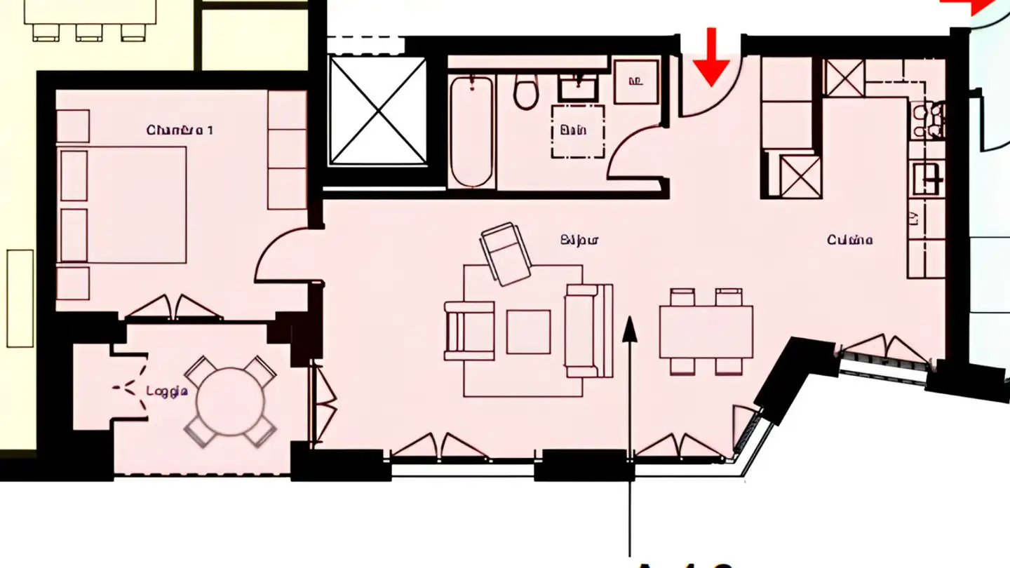 Appartement à louer - Rue De L'ancien-Comté 9, 1635 La Tour-de-Trême - Photo 3
