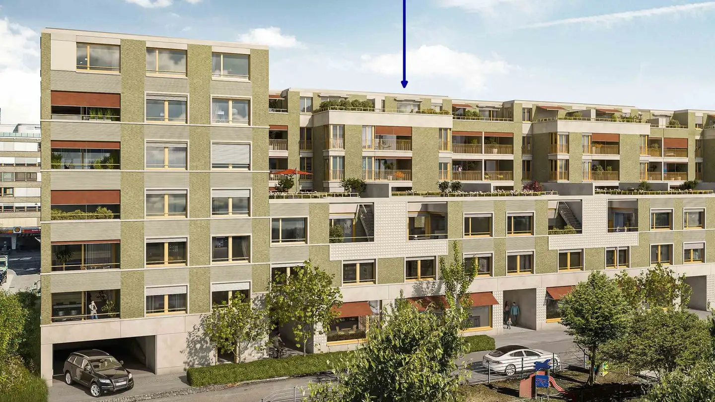 Attique à louer - Spiserstrasse 10, 8047 Zürich