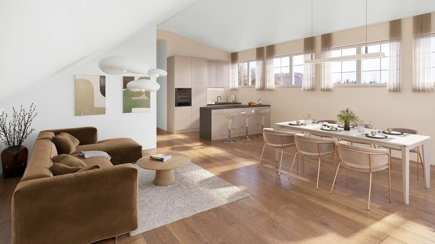 Wohnung mieten - Tannägertenstrasse 1, 8608 Bubikon