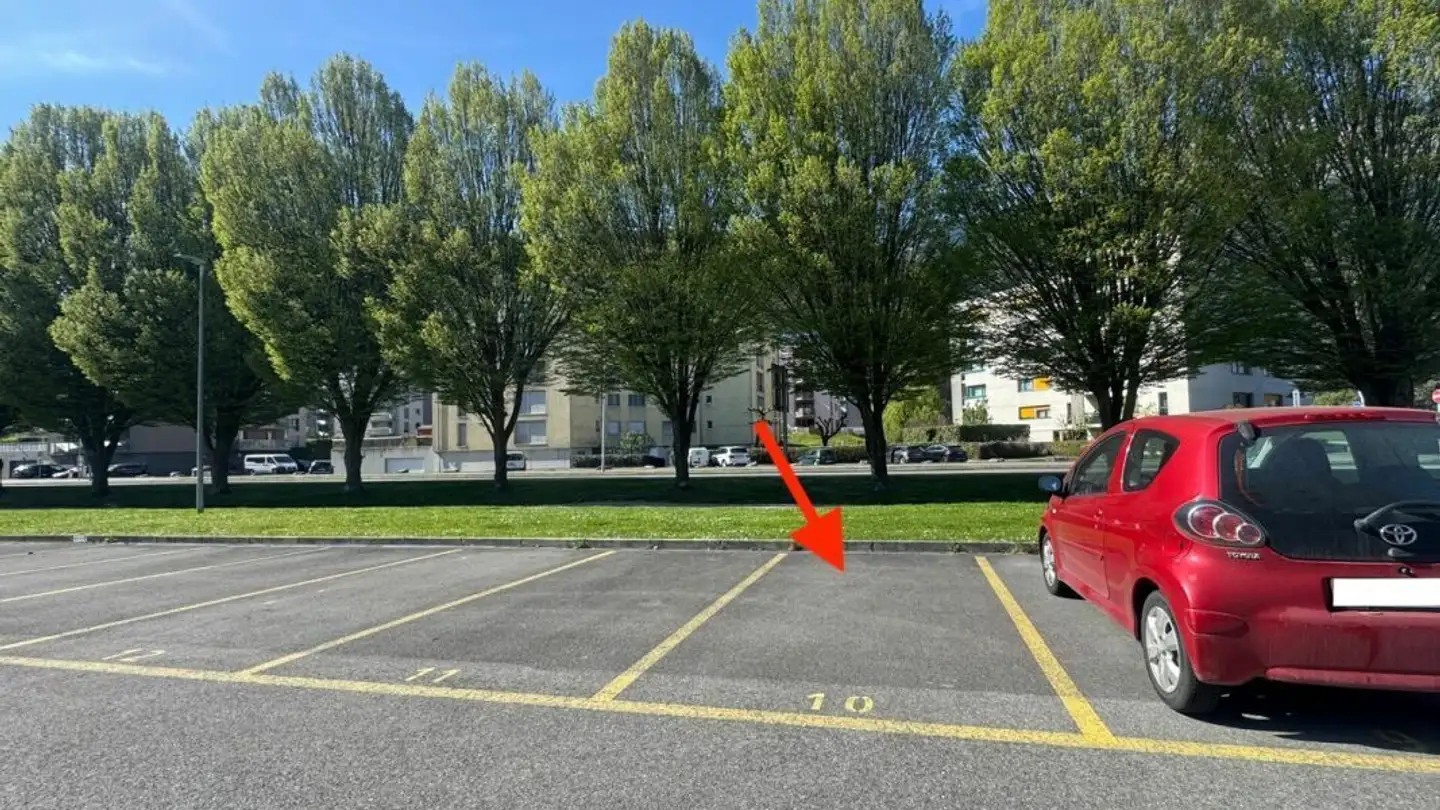 Parcheggio esterno in affitto - Rue Des Dents-Du-Midi 98a, 1868 Collombey