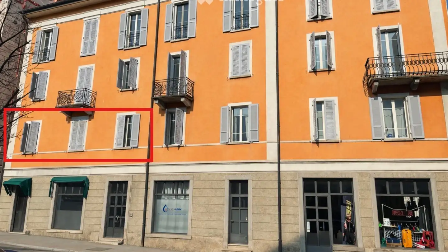Appartement à louer - Via Giuseppe Motta 4, 6830 Chiasso