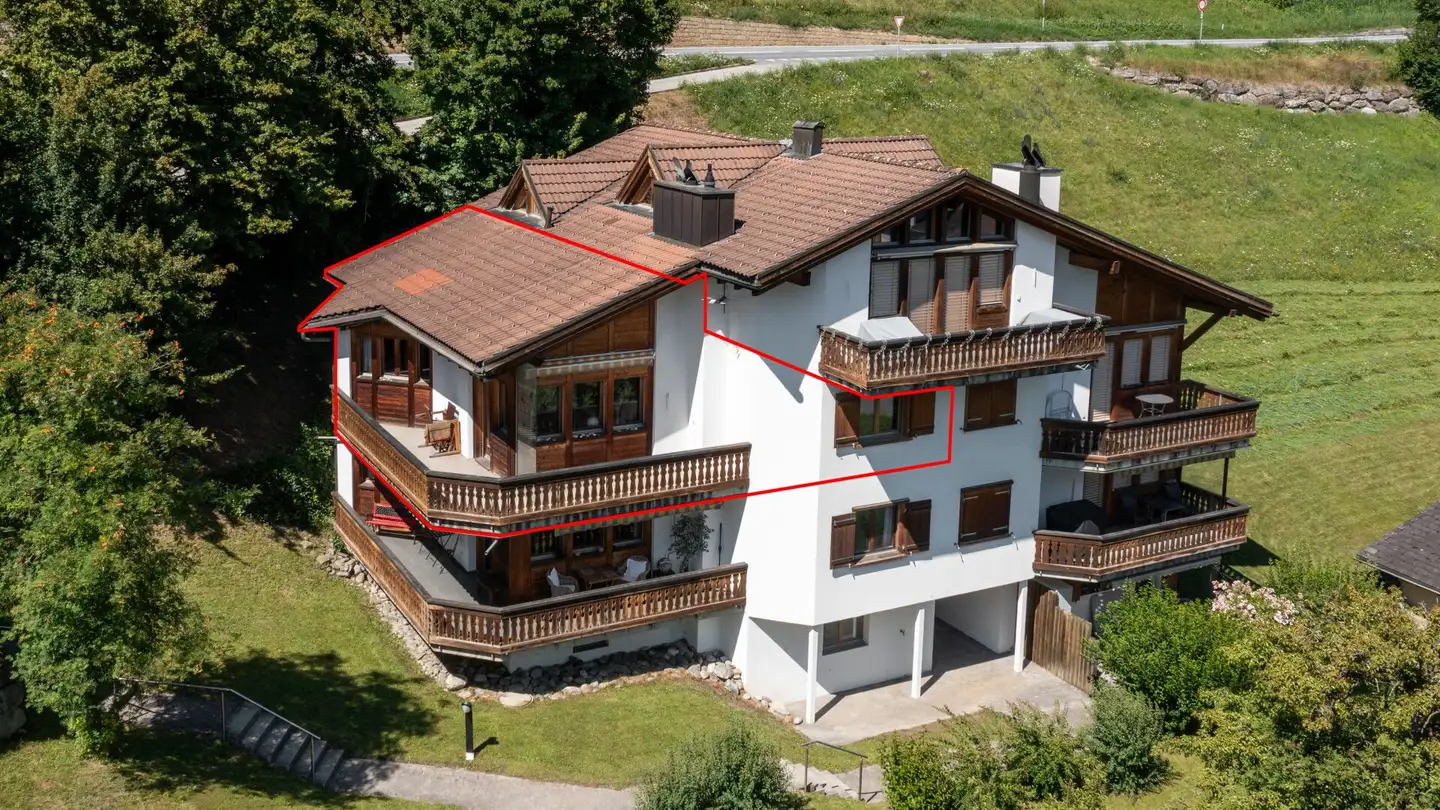 Attique à vendre - Via Veglia, 7151 Schluein