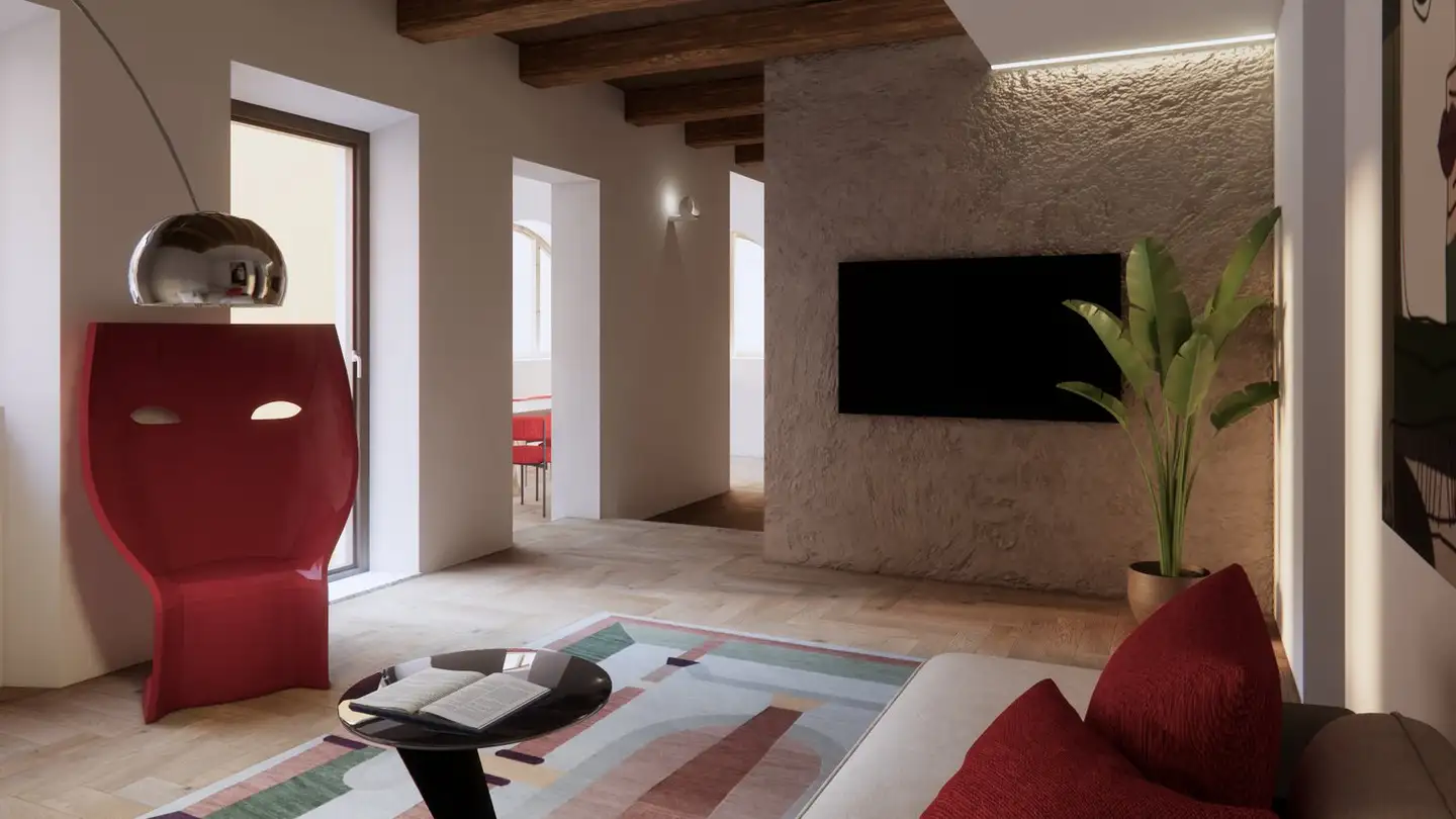 Appartamento in affitto - Via Tesserete 10, 6945 Origlio - Foto 2