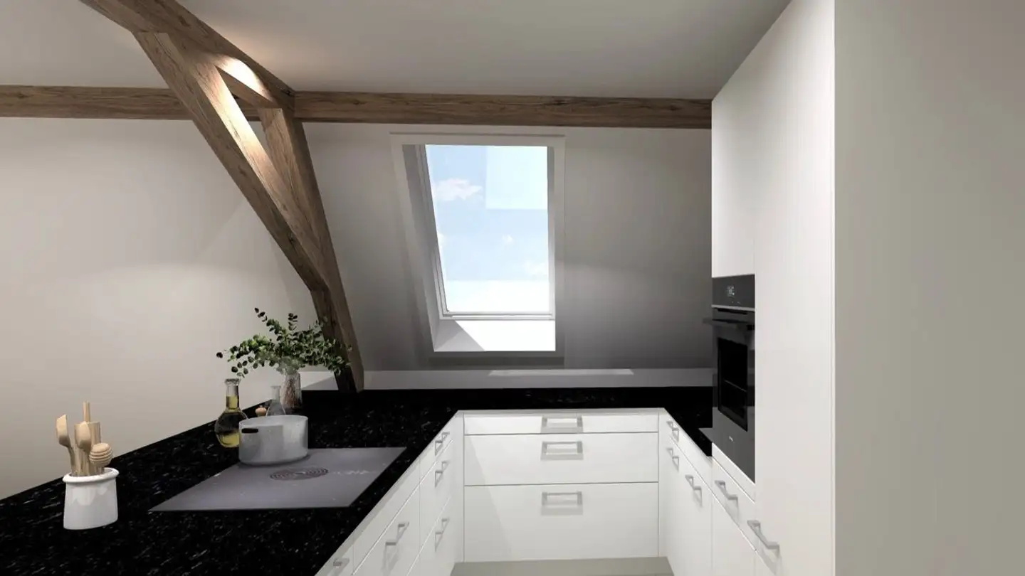 Attic flat for rent - Kirchstrasse 8, 8274 Gottlieben - Photo 2