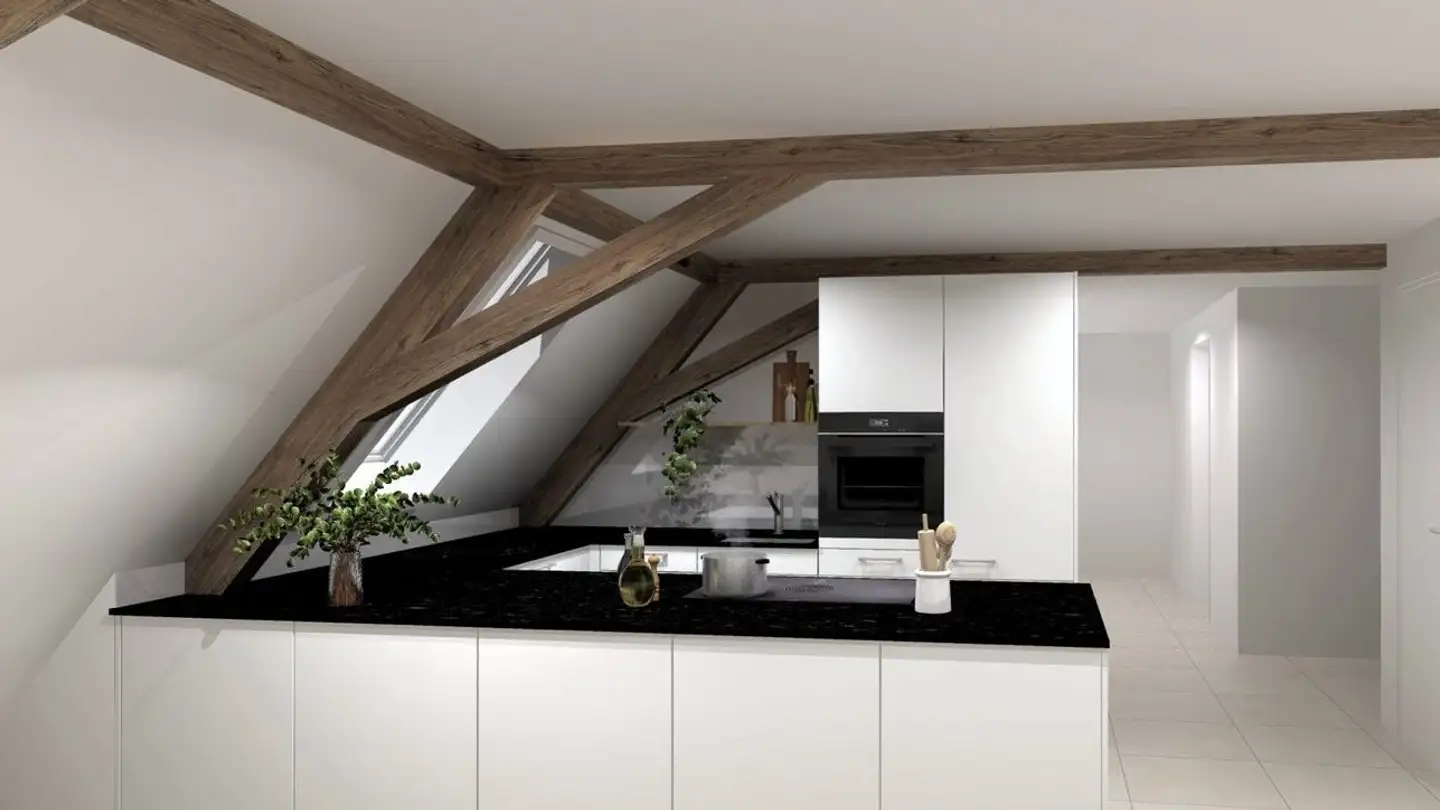 Attic flat for rent - Kirchstrasse 8, 8274 Gottlieben