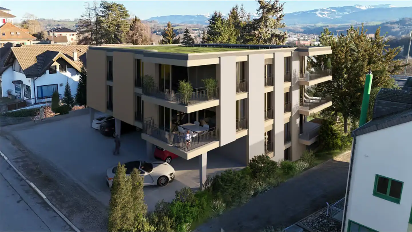 Wohnung kaufen - 1752 Villars-sur-Glâne