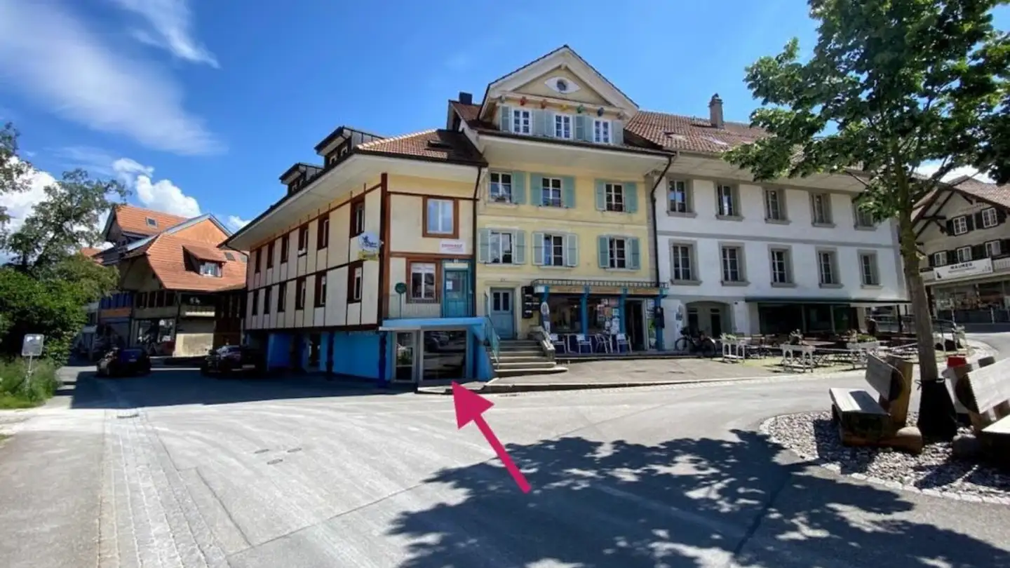 Werbefläche mieten - Dorfplatz 12, 3150 Schwarzenburg