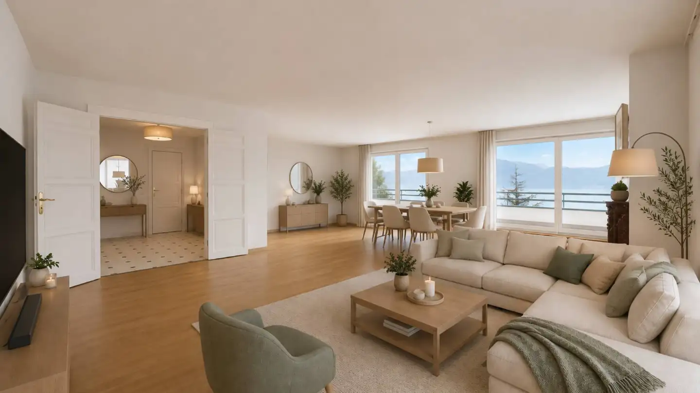 Penthouse for sale - 1009 Pully