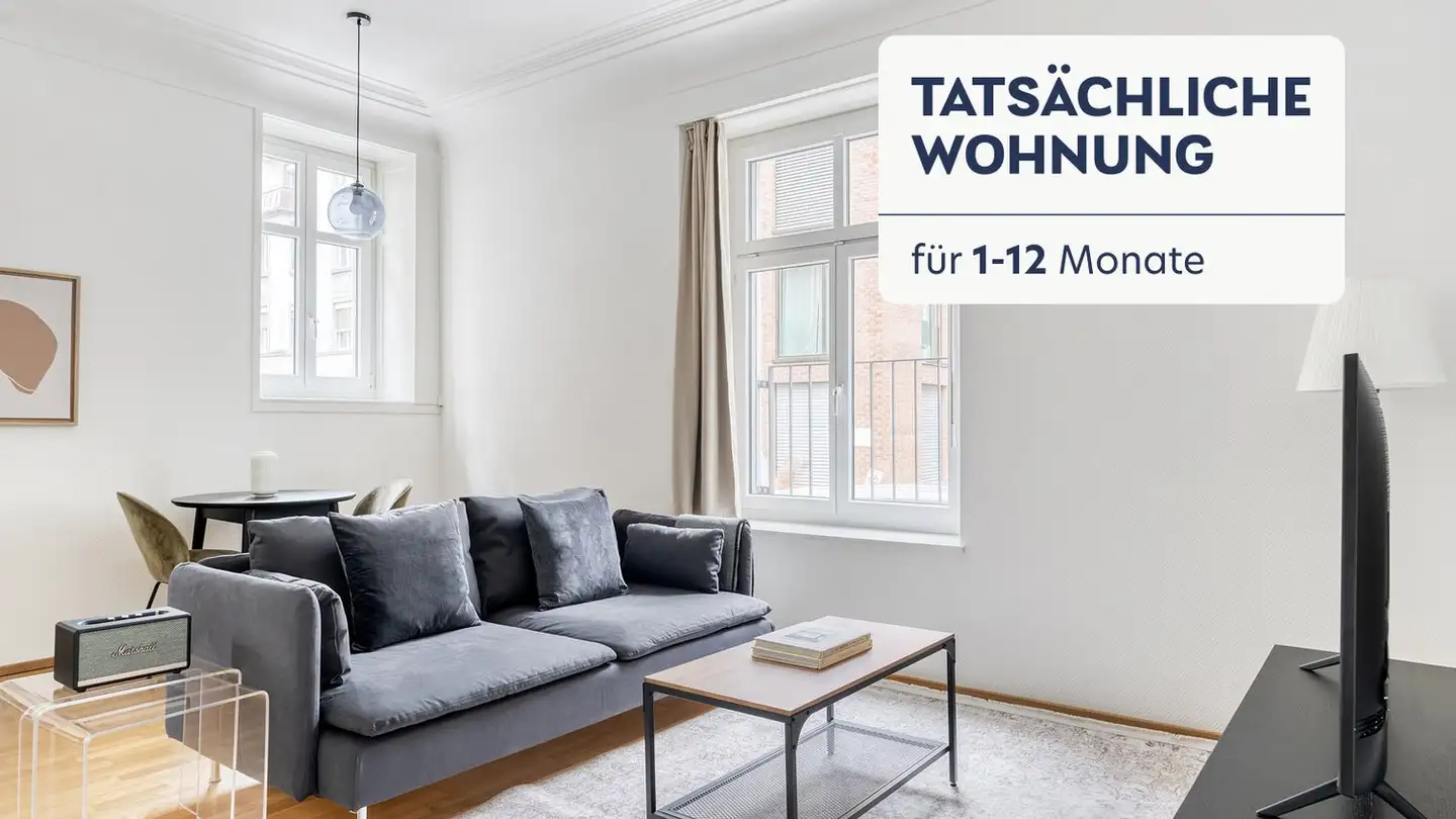 Furnished apartment for rent - Schöntalstrasse 27, 8004 Zürich