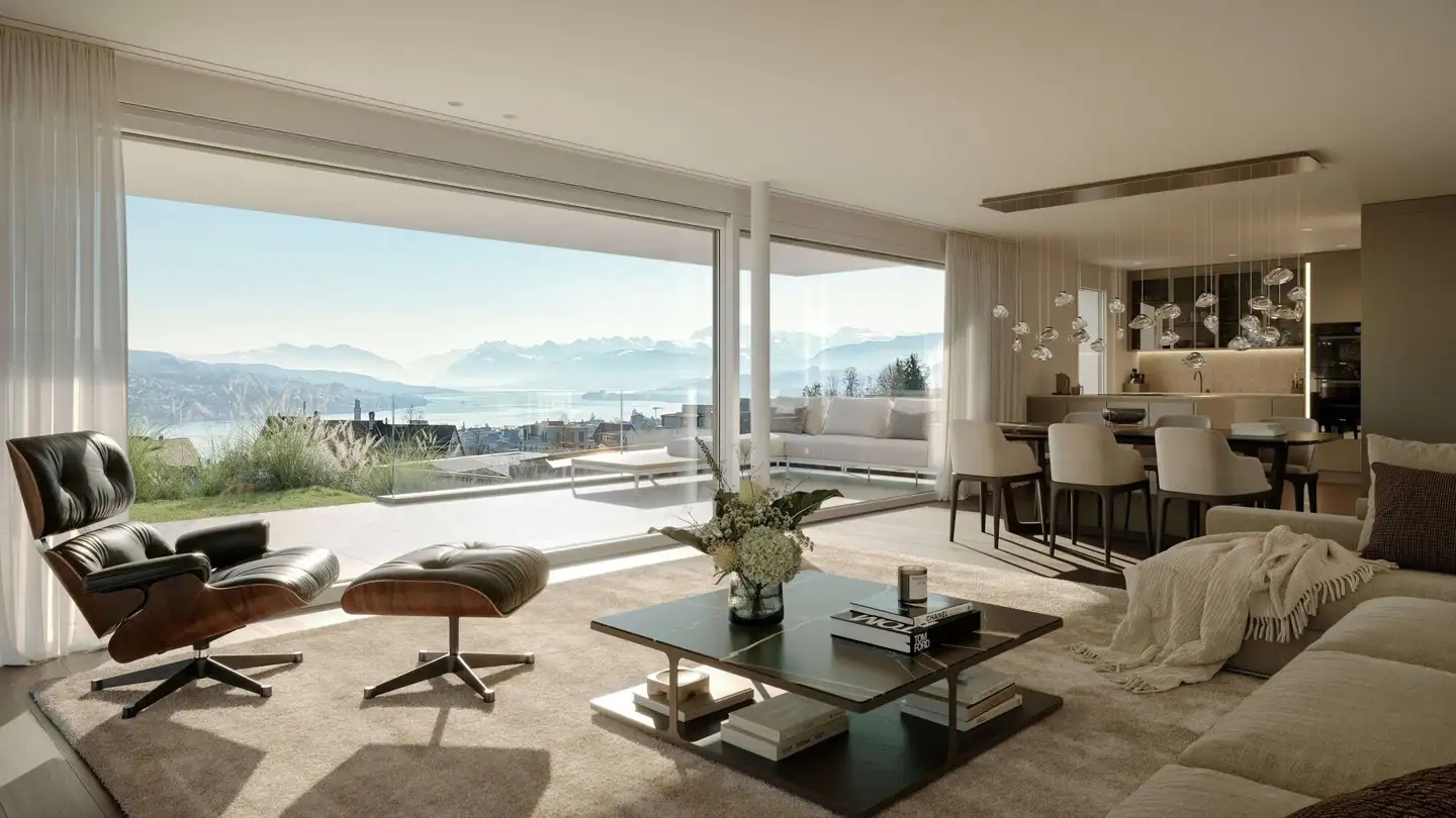 Stepped apartment for rent - In Der Rüti 6, 8800 Thalwil - Photo 2