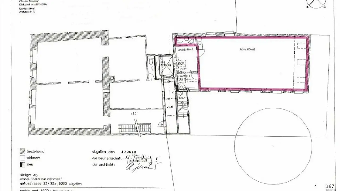 Spazio ufficio in affitto - Gallusstrasse 32a, 9000 St. Gallen - Photo 4