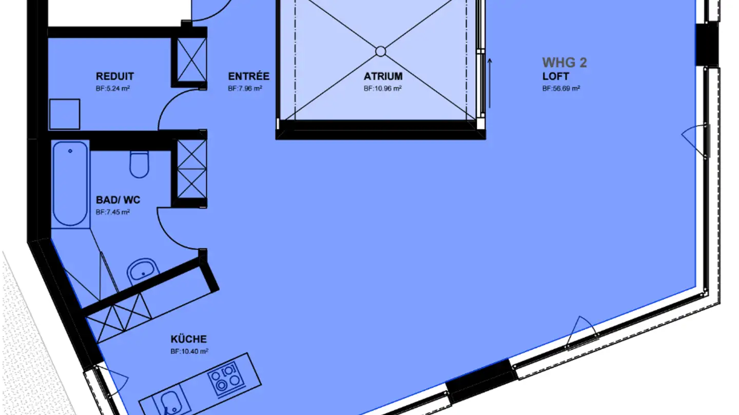 Appartement à louer - Schwamendingenstrasse 106, 8050 Zürich