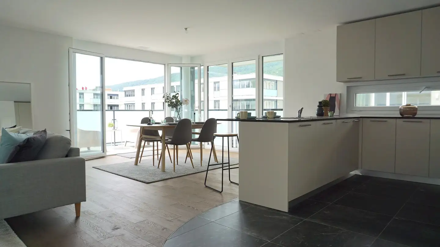 Wohnung mieten - Rue Denise-Péronne 1, 2800 Delémont - Foto 4
