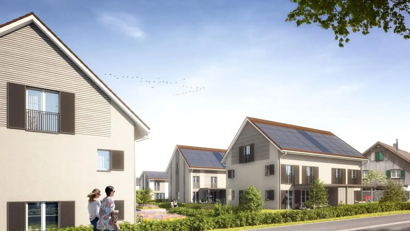 Maison jumelle à vendre - Schlossackerstrasse 17a, 8553 Hüttlingen