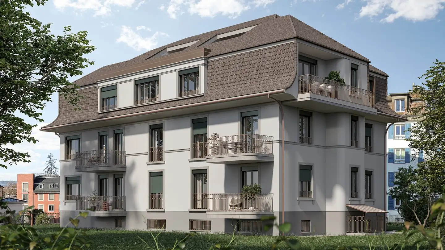 Duplex à vendre - Zolliker Strasse 27, 8008 Zürich