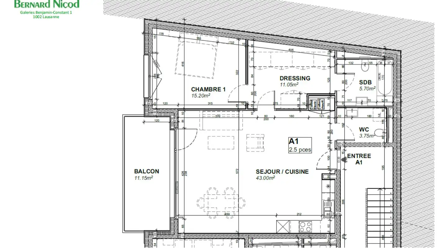 Appartamento in vendita - Chemin De La Plaisante 27, 1012 Lausanne - Foto 2