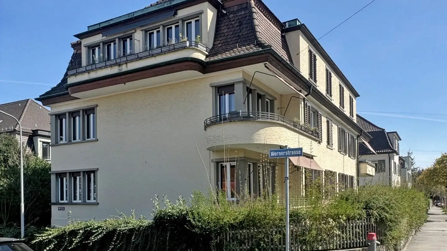 Wohnung mieten - Wernerstrasse 21, 8038 Zürich