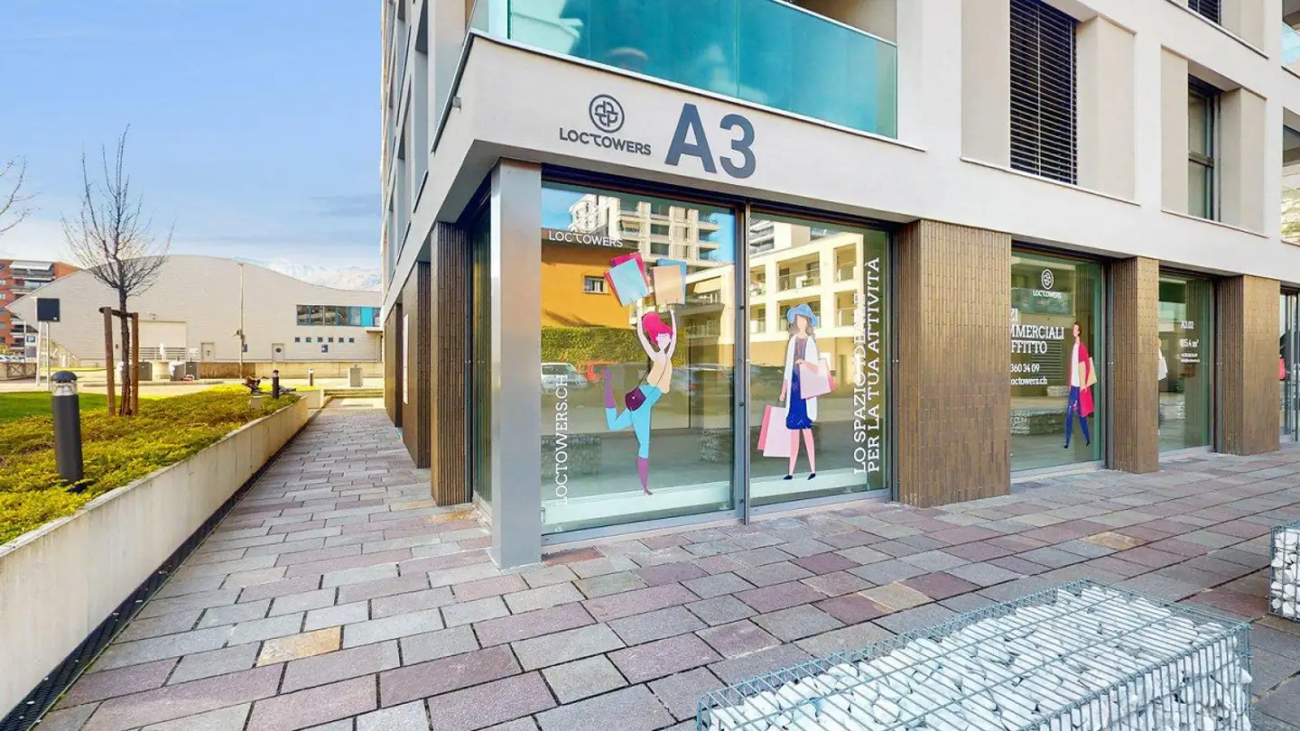 Commerciale in affitto - Via Francesco Ballerini, 6600 Locarno