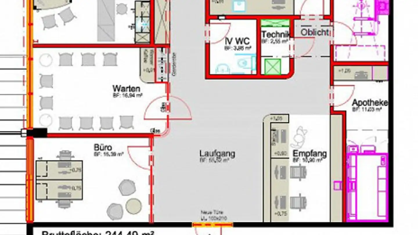 Studio medico in affitto - Kirchstrasse 11, 8580 Amriswil - Foto 4