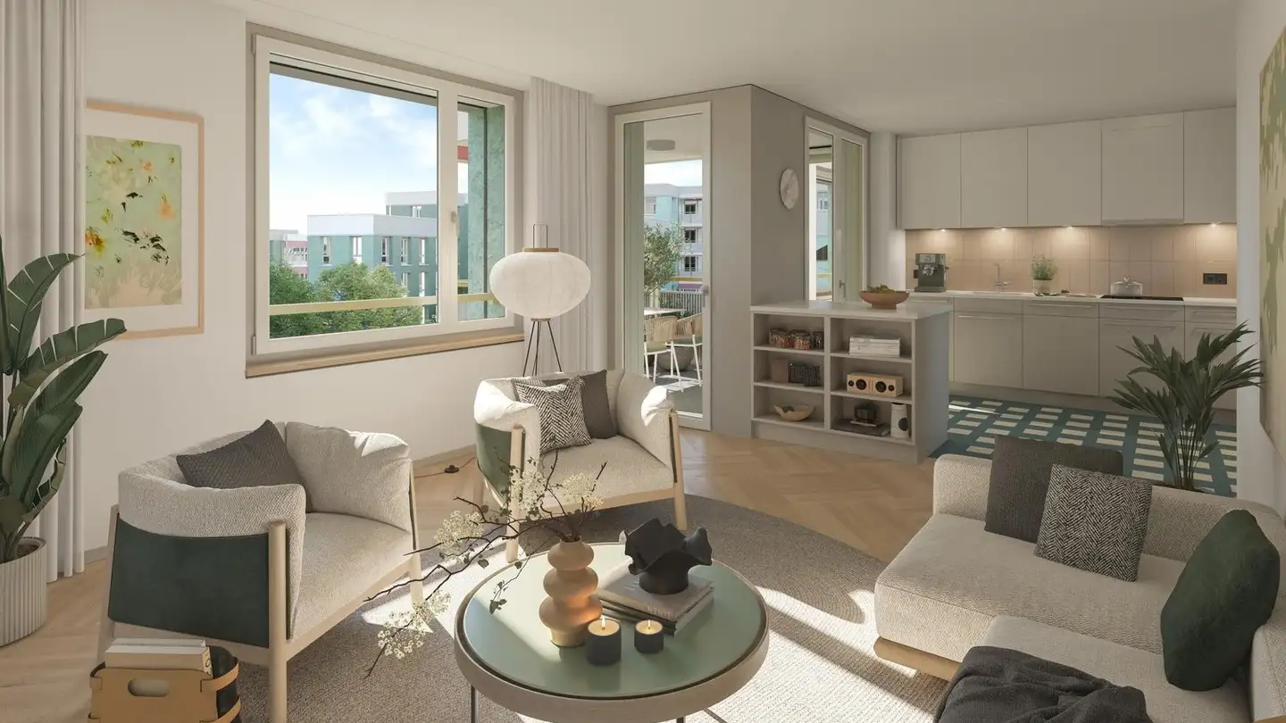 Wohnung mieten - Allmendstrasse 6, 8952 Schlieren - Foto 2