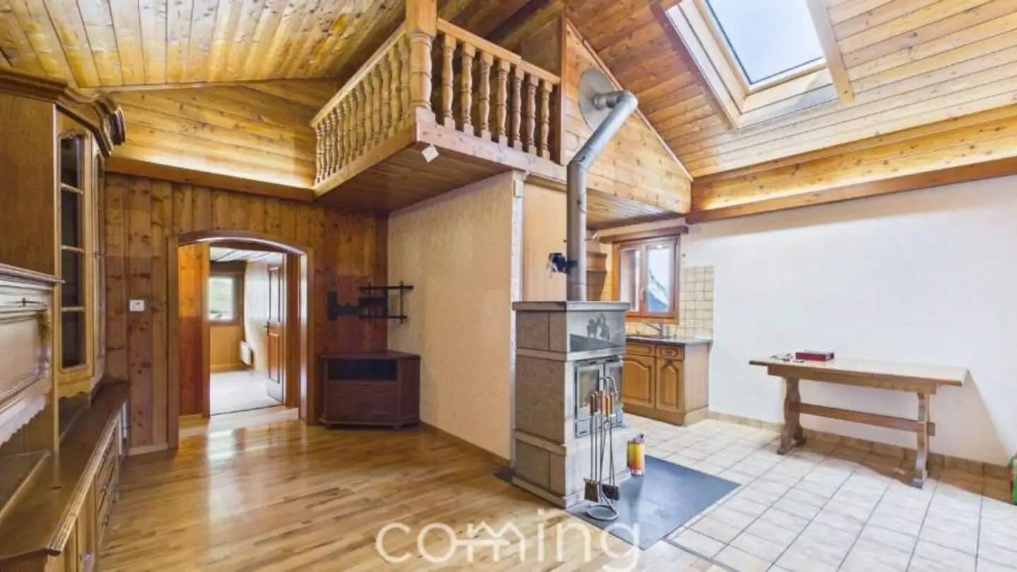 Attic flat for sale - Dorfstrasse 21, 3948 Unterems - Photo 2