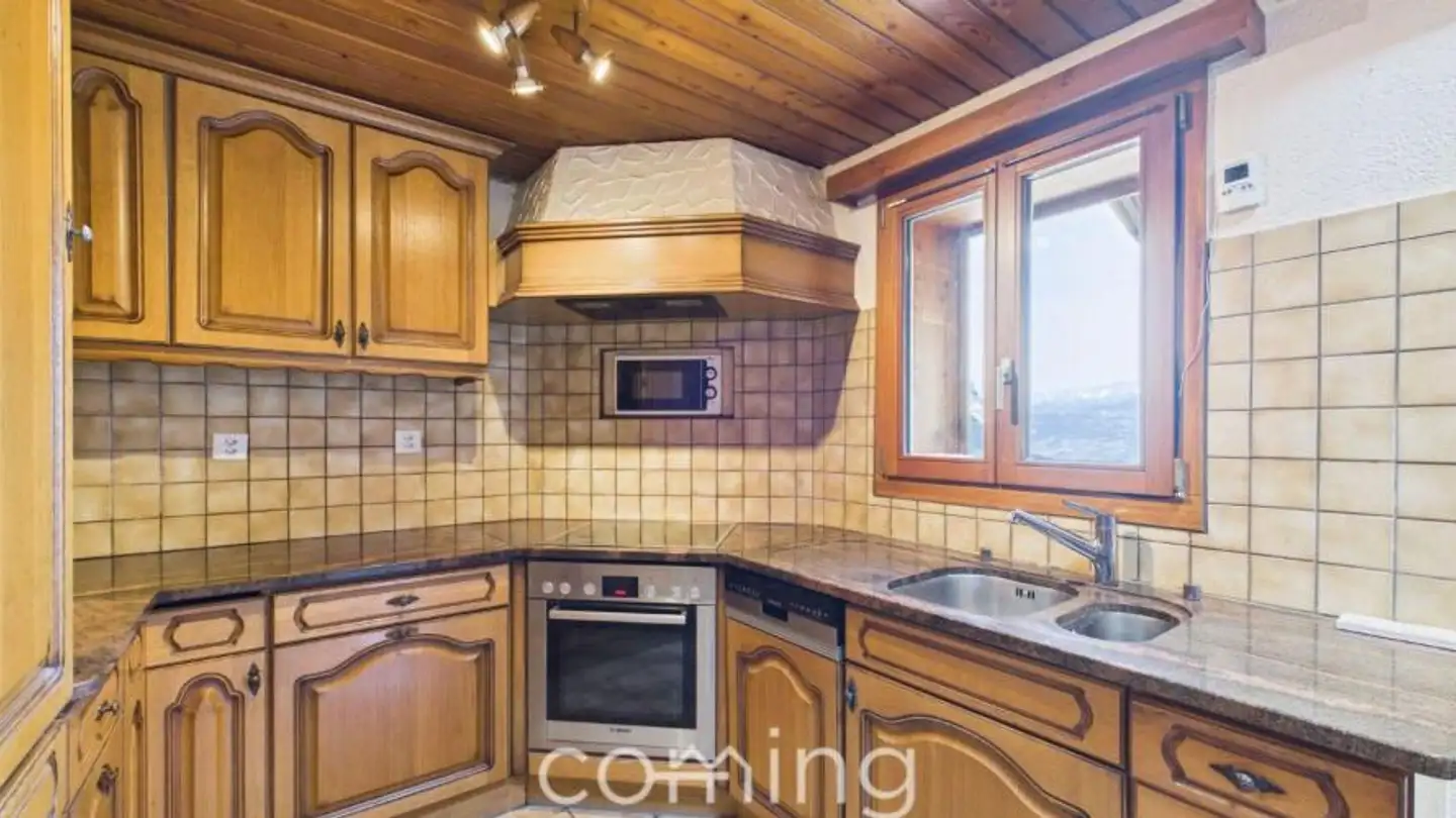 Attic flat for sale - Dorfstrasse 21, 3948 Unterems - Photo 4