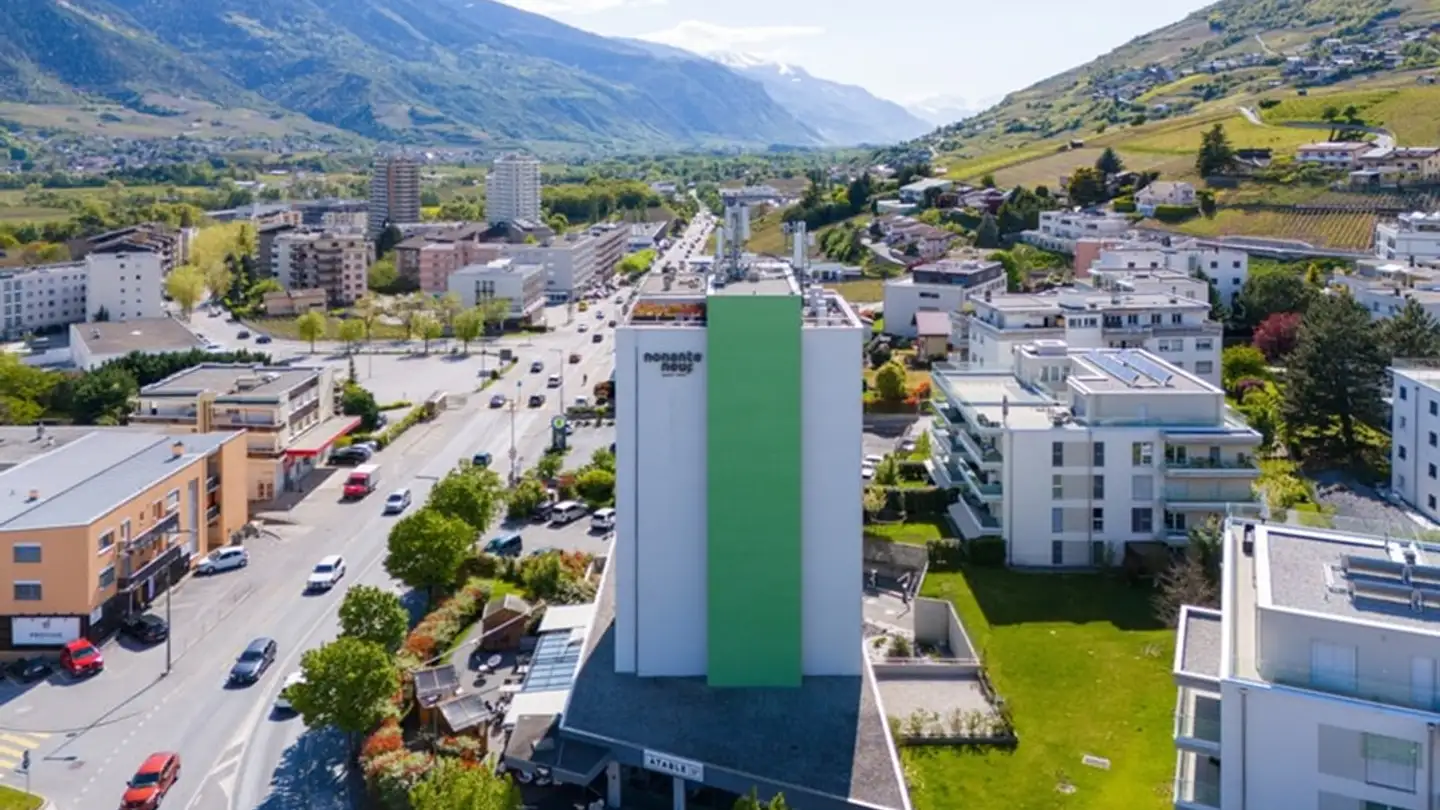Underground parking space for rent - Route De Sion 38, 3960 Sierre