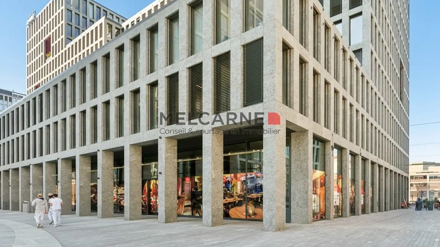 Gewerbe mieten - Esplanade De Pont-Rouge, 1212 Grand-Lancy