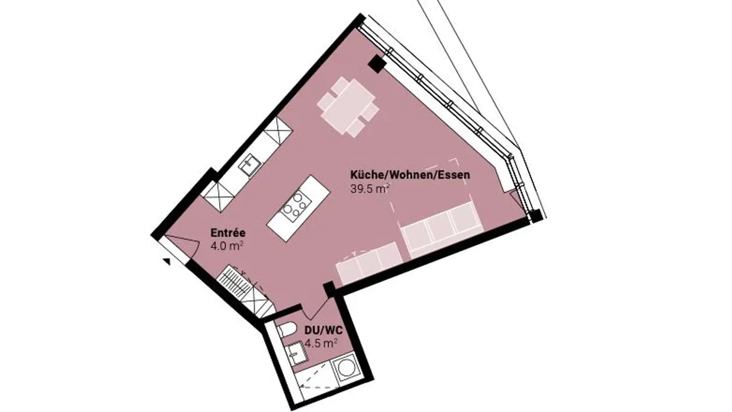 Apartment for rent - Am Mattenhof 16, 6010 Kriens - Photo 2