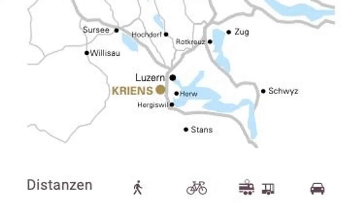 Apartment for rent - Am Mattenhof 16, 6010 Kriens - Photo 4