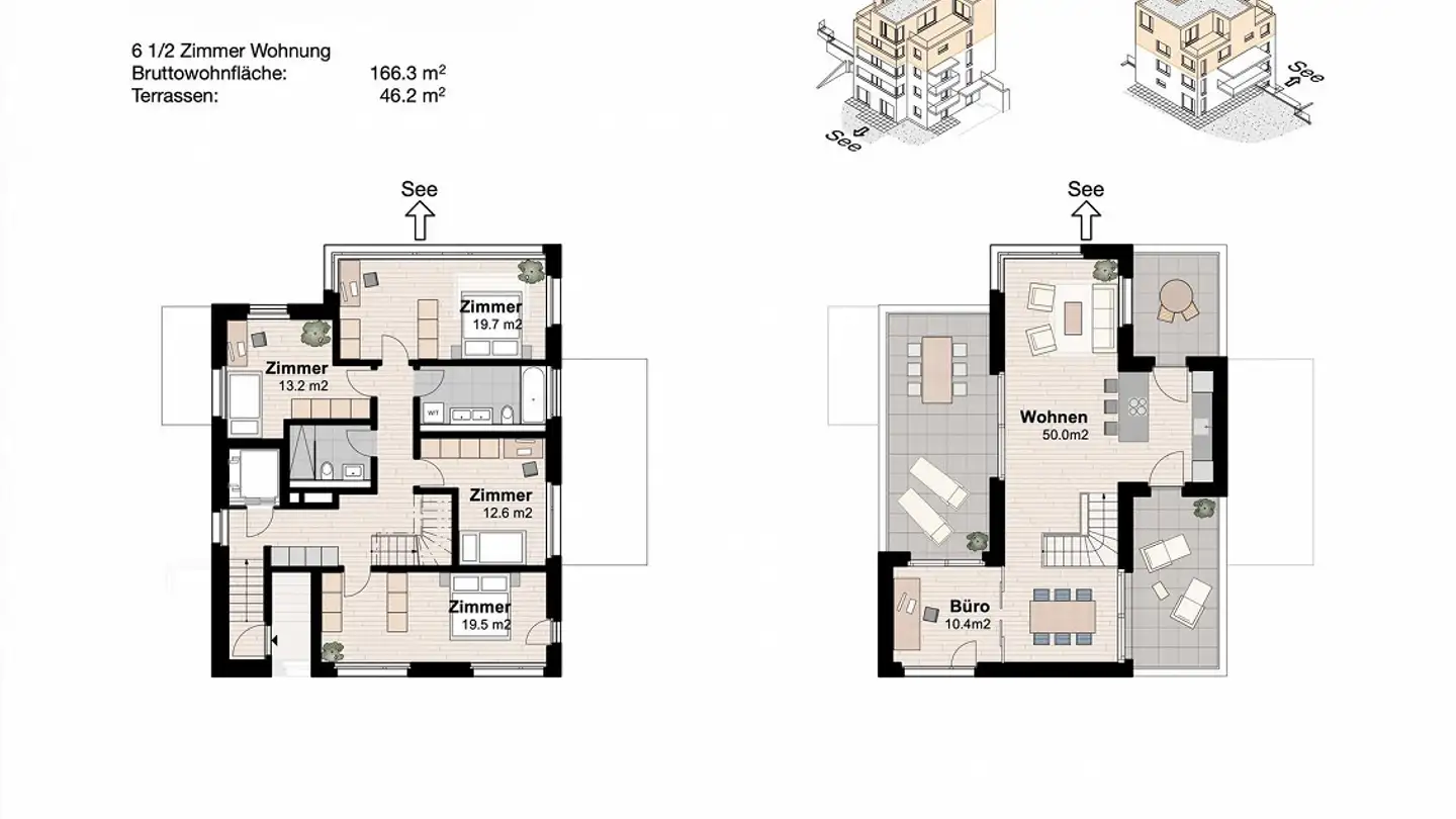 Penthouse kaufen - Sennhüttenstrasse 5, 8810 Horgen - Foto 4