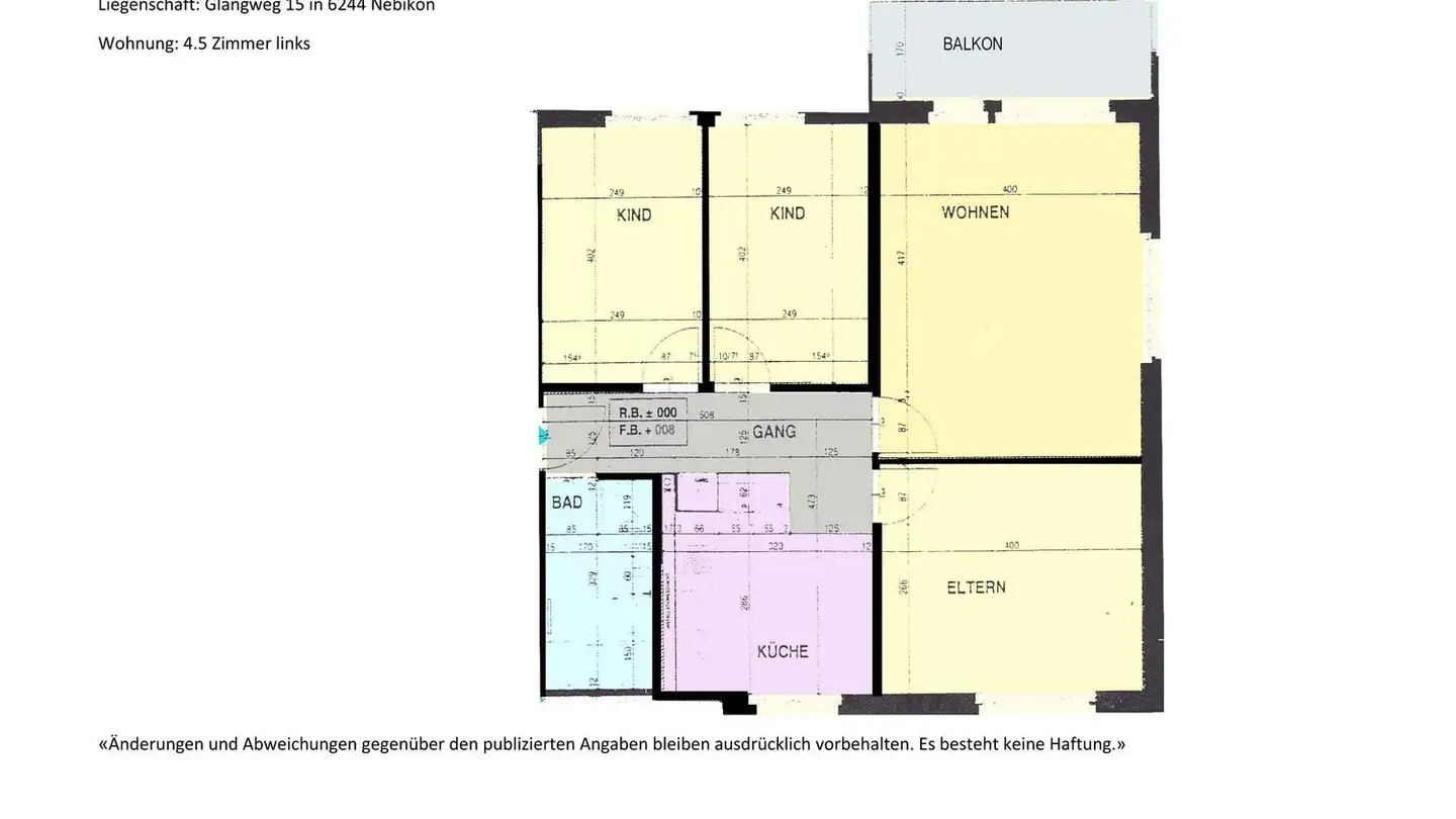 Appartement à louer - Glängweg 15, 6244 Nebikon - Photo 4