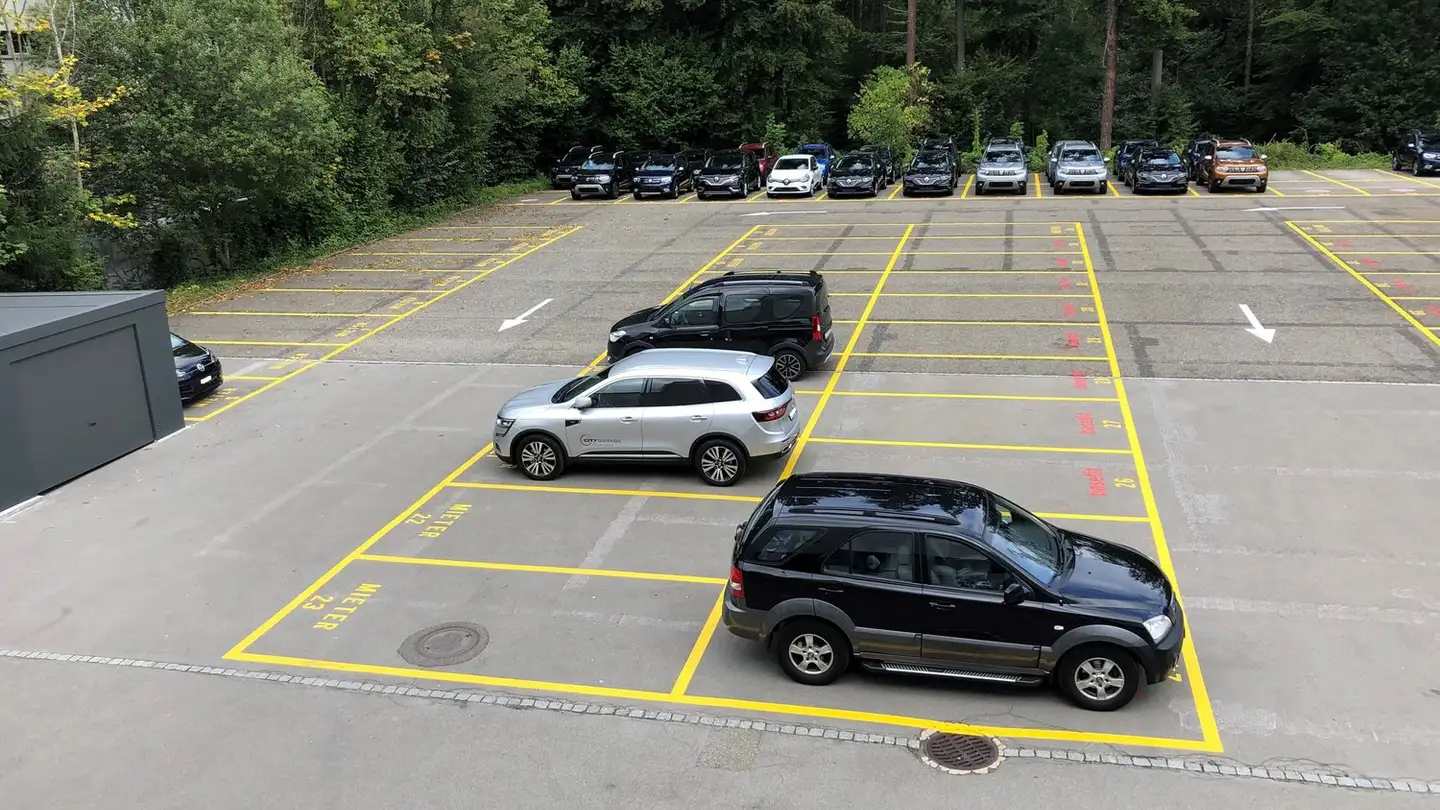 Place de parking extérieure à louer - Zürcher Strasse 164, 9014 St. Gallen