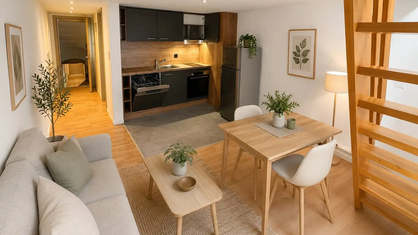 Wohnung mieten - 2900 Porrentruy