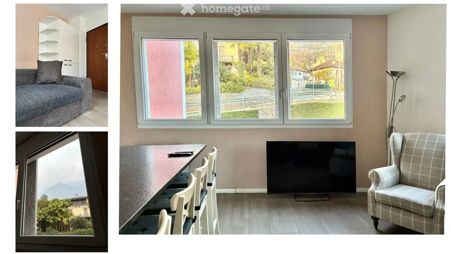 Wohnung mieten - Via Brione 23, 6648 Minusio