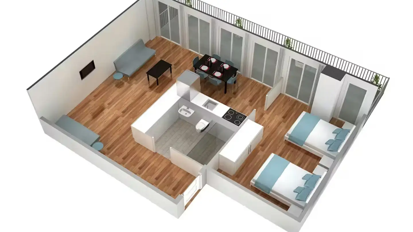 Appartement à louer - Rümelinsplatz, 4001 Basel - Photo 3