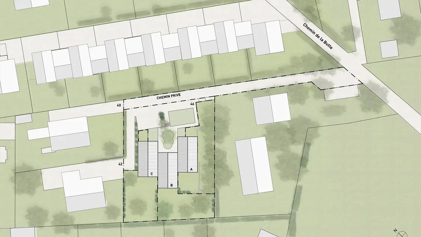 Casa a schiera in vendita - Chemin De La Butte 46, 1228 Plan-les-Ouates - Photo 2