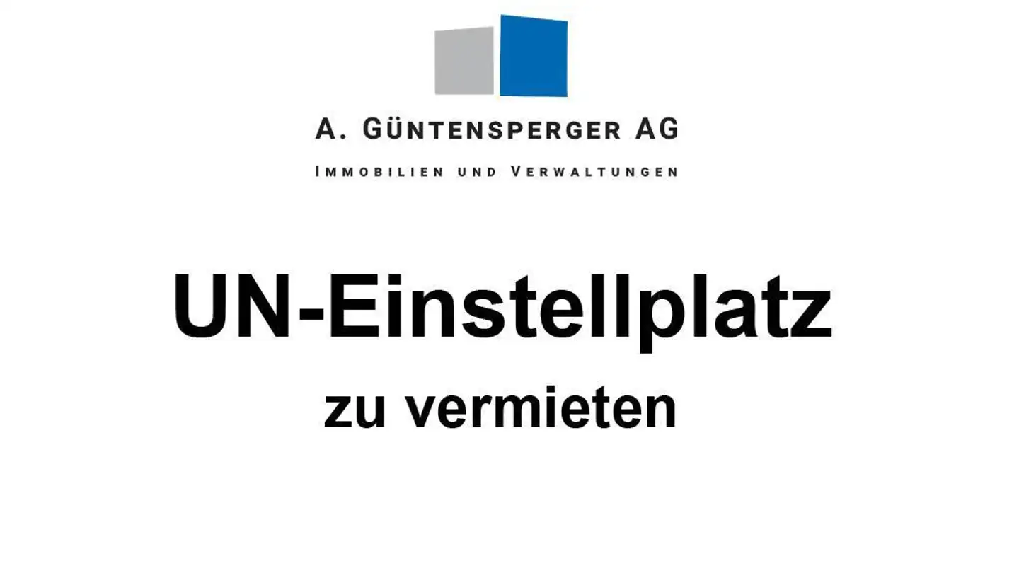 Tiefgaragenstellplatz mieten - Vetterliweg 61, 8048 Zürich
