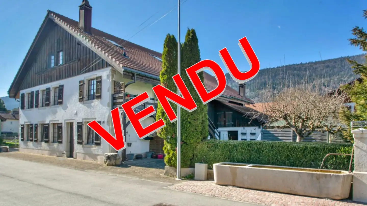 Single house for sale - La Fontaine 1, 2608 Courtelary