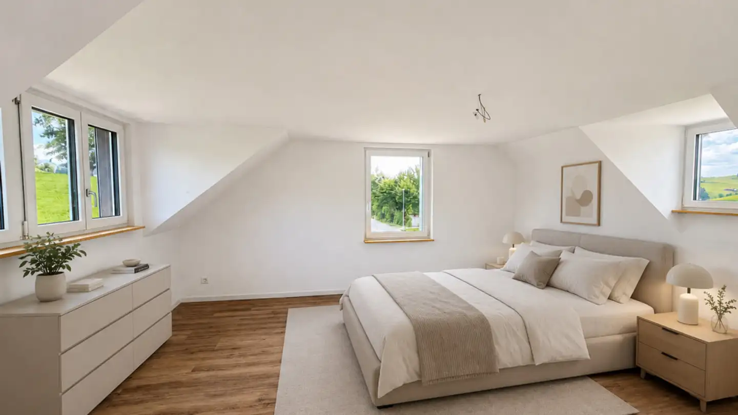 Attic flat for rent - Schächenen, 9064 Hundwil