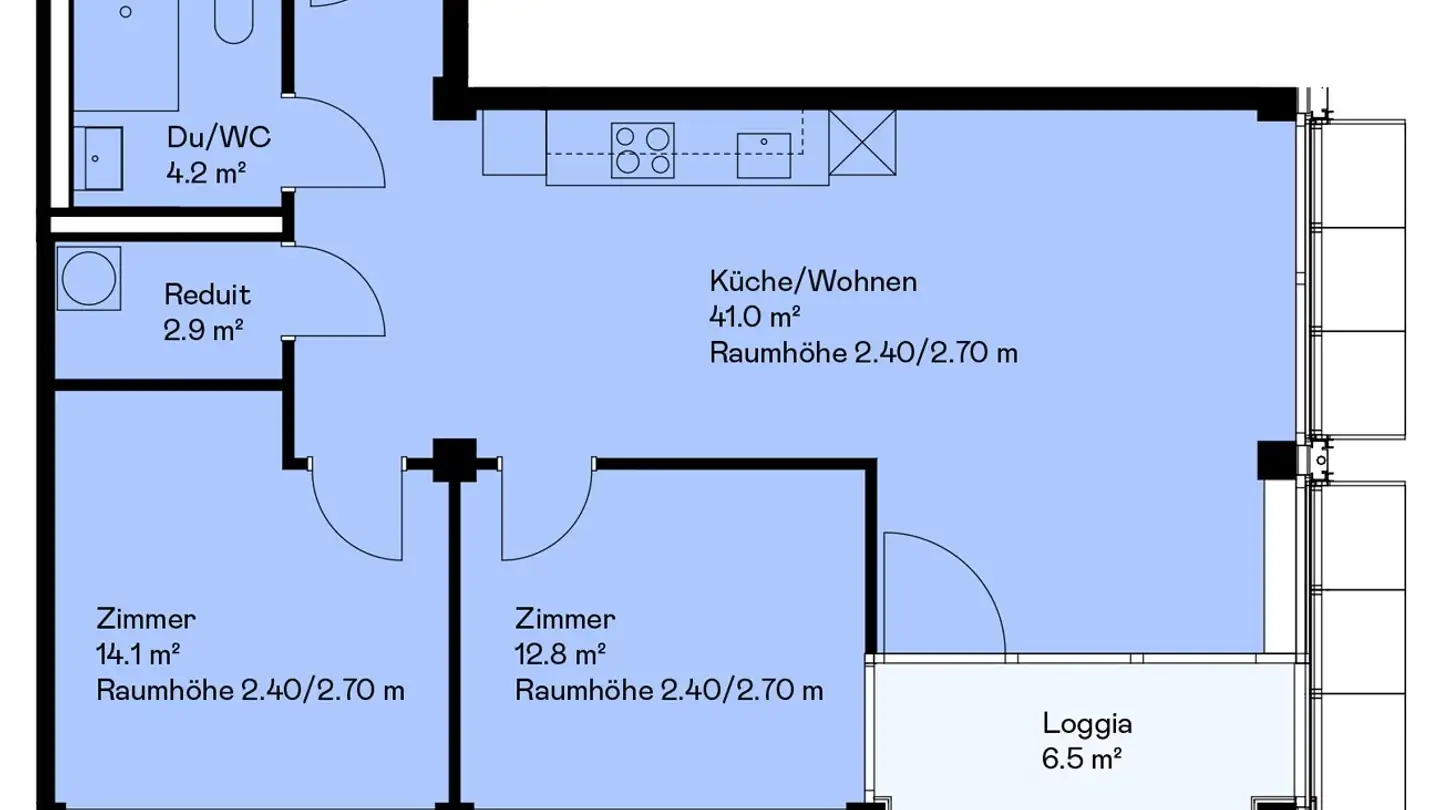 Apartment for rent - Neuhardstrasse 6, 8105 Regensdorf - Photo 3