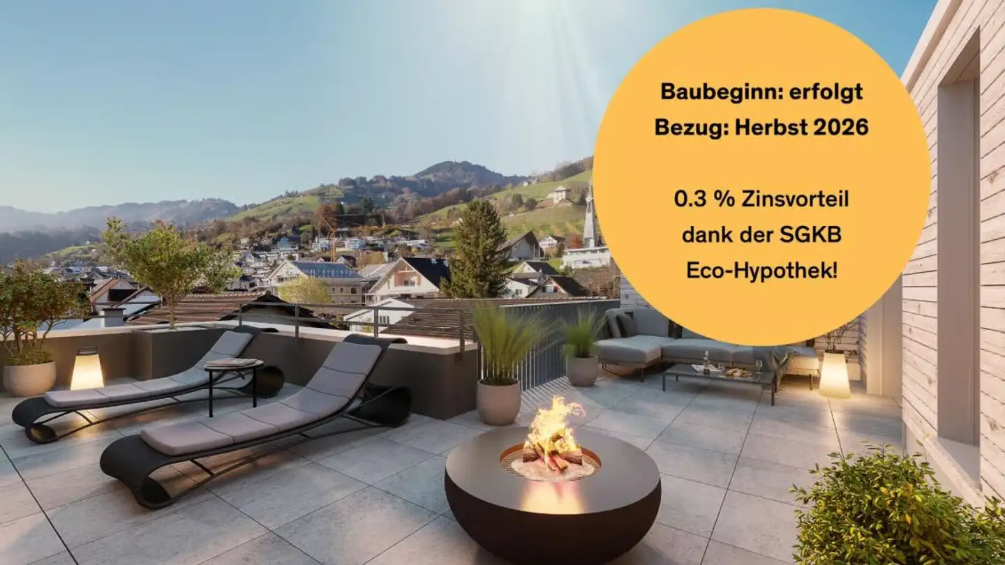 Penthouse kaufen - Im Roosen 5, 9450 Lüchingen